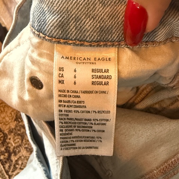 American Eagle Crossover Baggy Straight Jeans - Picture 5 of 7